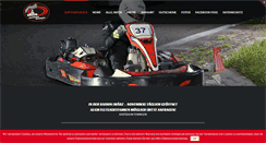 Desktop Screenshot of kartbahn-teningen.de